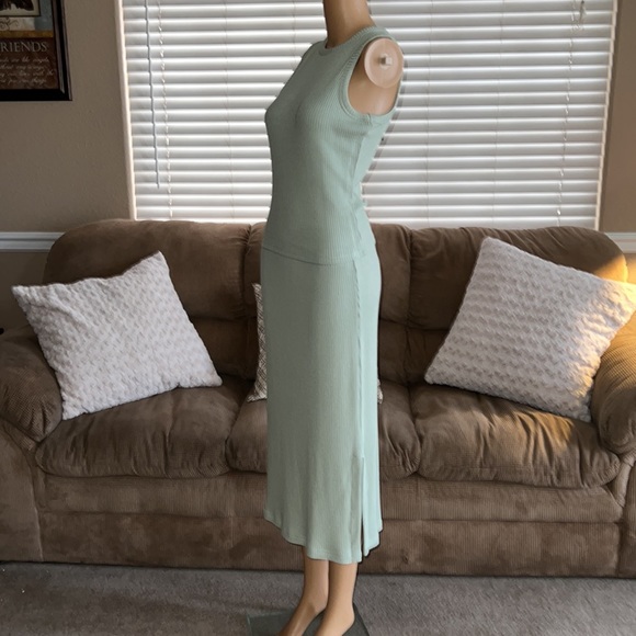 NWT Rails Reseda Green Ribbed Tank & Skirt - Picture 4 of 8